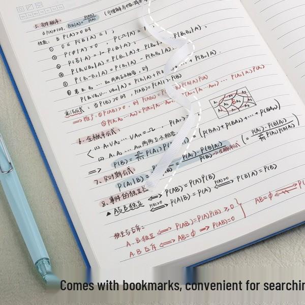 B5 Thick A4 Notebook for Students: Ideal for Junior High, High School, and Postgraduate Exam Notes