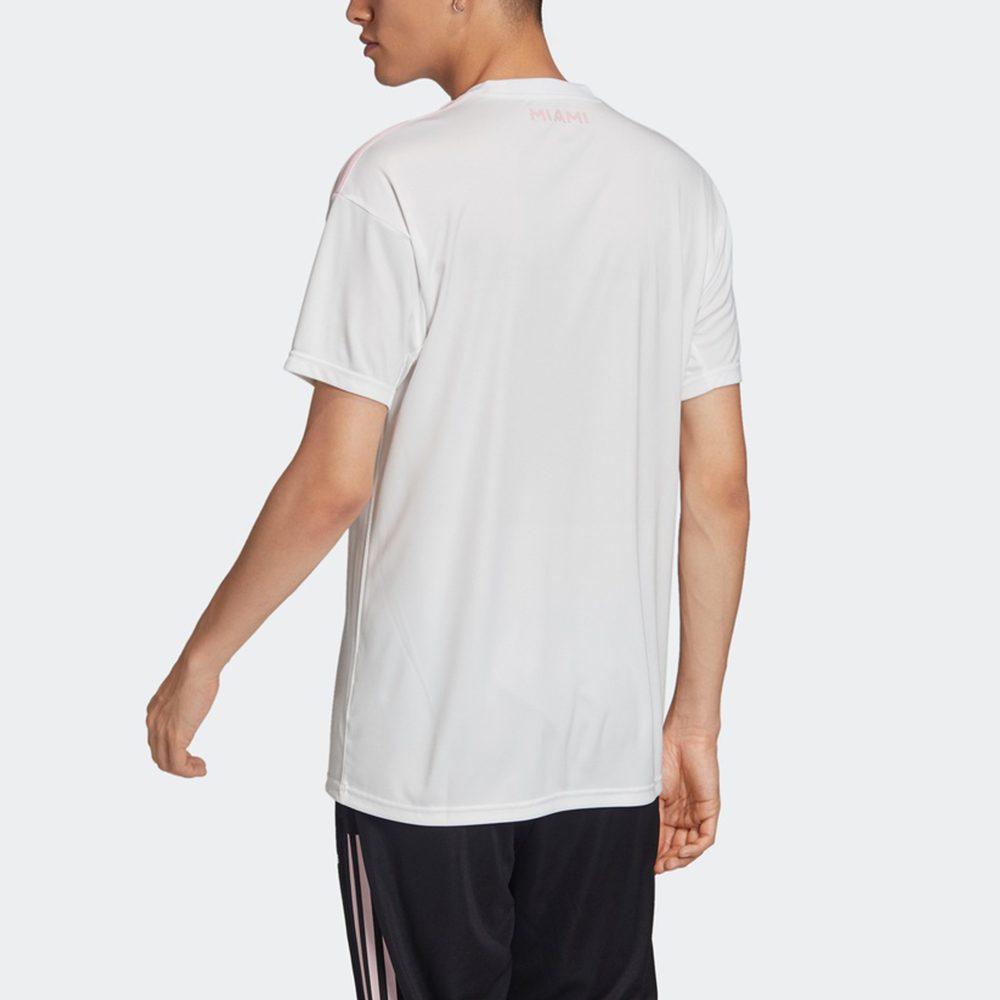 Adidas Soccer Jerseys Men's White Moderate Straight Fit EH8628