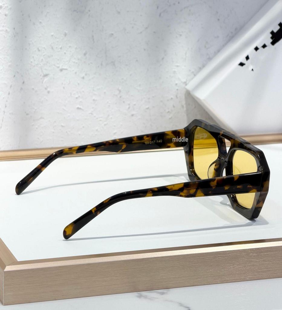 RIVER Fashion Handmade Square Sunglasses - Trendy Sun Protection for Men & Women