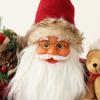 25 New Christmas Decorations Santa Claus Doll Carrying Bear Plush Doll Ornament Christmas Crafts