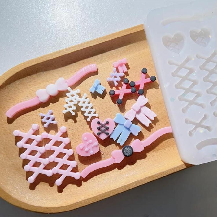 Quicksand Resin Art Mold Crystal Silicone Mold Epoxy Resin Keychain Pendant Mold