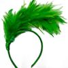 Flapper Feather Headband Burlesque Headpiece Flapper Headpiece Feather Headband