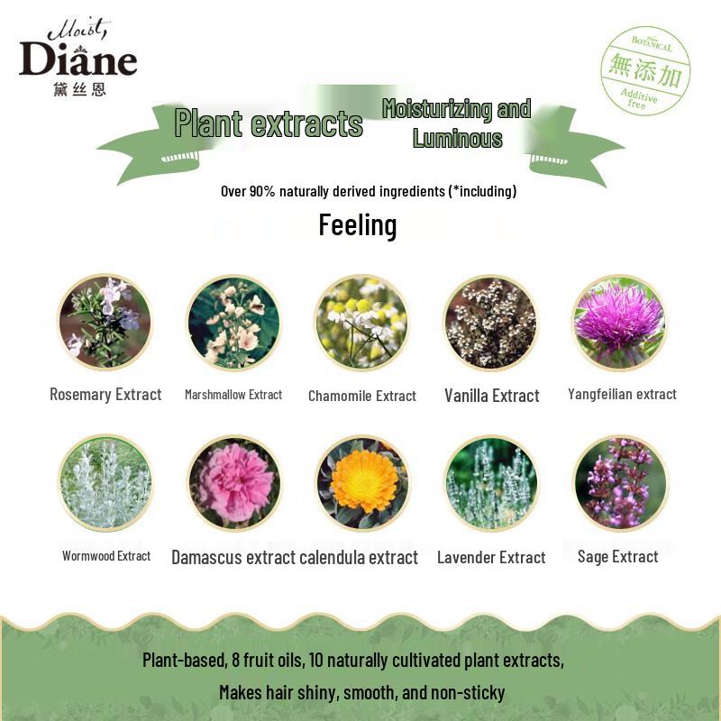 Moist Diane Botanical Moist & Shine Shampoo & Conditioner Set