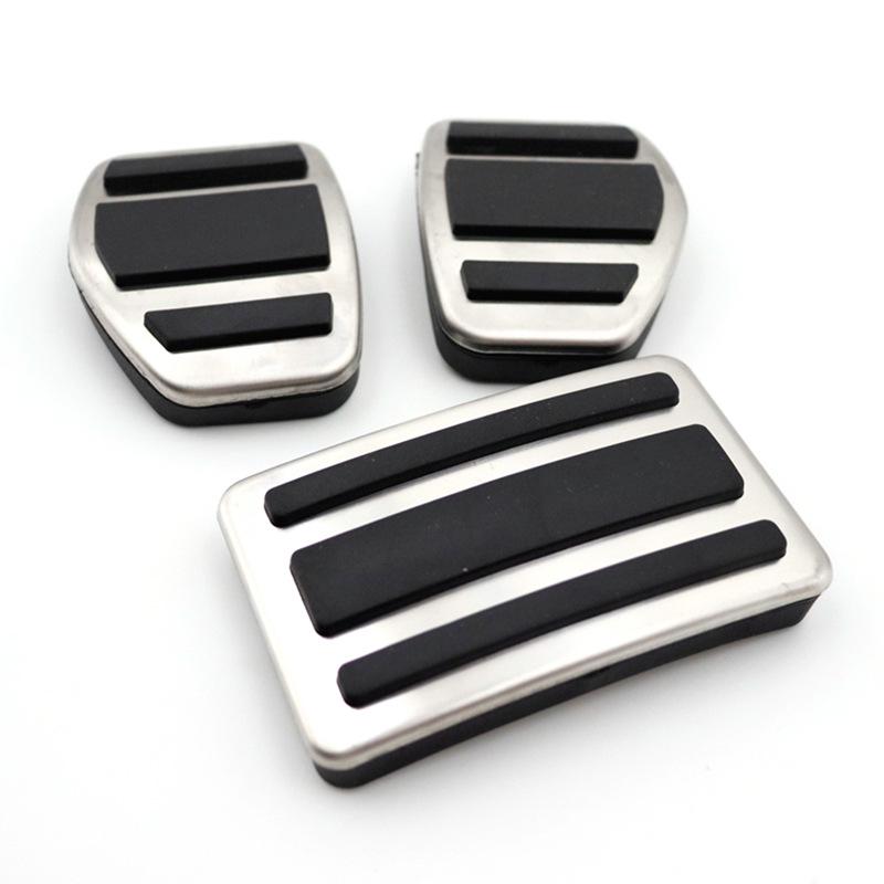Non-Slip Decorative Pedals for Peugeot 508: Accelerator, Brake & Footrest