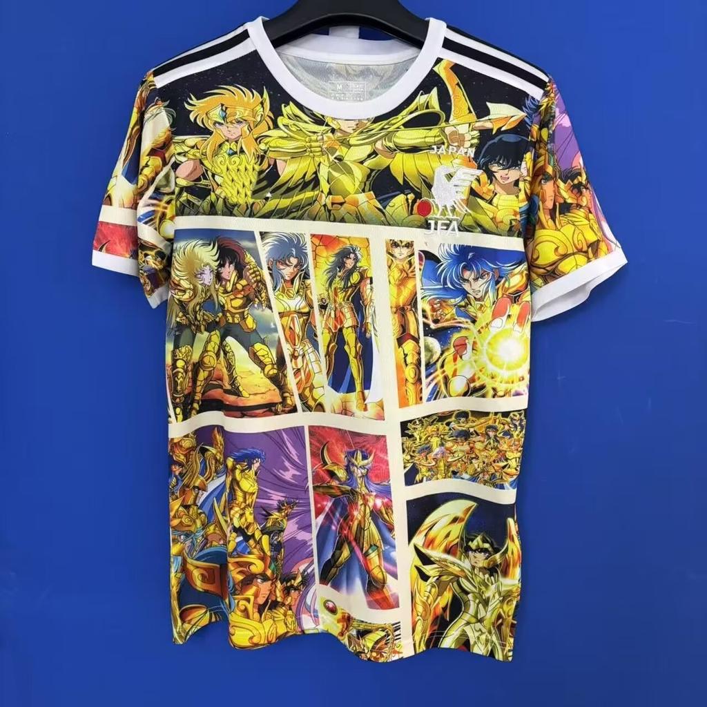 Japan National Football Jersey Anime Manga Short-sleeved Football Jersey Japan National Team Jersey