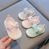 Kids Shoes Baby Girl Walking Shoes with Breathable and Non Slip Mesh Bow Princess Shoes with Non Slip Soft Soles