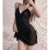 Silky Satin Lace Camisole Nightgown - Sexy Summer Pajamas for Women