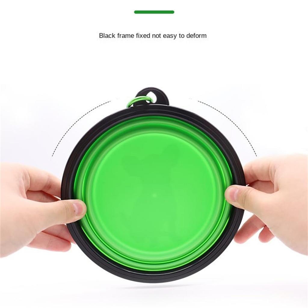 Dog Bowls For Travel,Dog Portable Water Bowl For Dogs Cats Pet Foldable Feeding Watering Dish For Traveling Camping Walking350ML