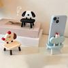 Mini Chair Phone Stand Cartoon Tablet Holder for Desk Cute Doll Chair
