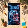 Tennessee Titans (5) Theme Beach Towel Sand Resistant Soft And Comfortable Suitable For The Pool Camping Yoga And Diving A Travel