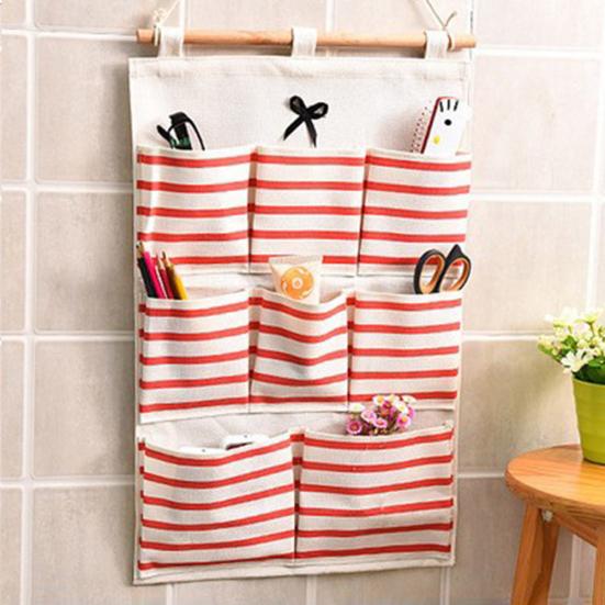 Storage Bag Large Capacity Hanging Long-lasting Lightweight Washable Storage Pouch for Home