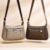 New flower material retro trend shoulder bag small square bag