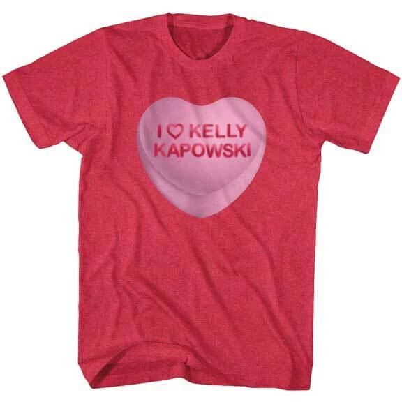Saved By The Bell TV Show I Heart Kelly Kapowski Men s T Shirt 2XL