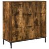 Sideboard Smoked Oak 79.5 X 33 X 82 Cm Engineered Wood