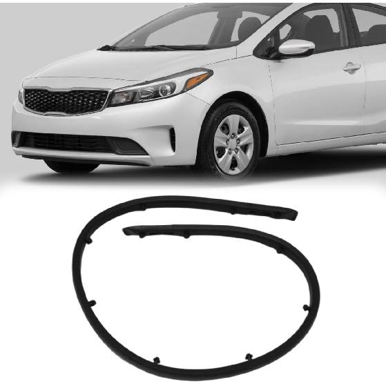 Car Front Bumper Hood Seal Strip Rubber Trim for 2017-2018 Kia Forte 86357-A7800