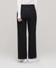 MUSINSA STANDARD WOMAN Women'S Straight Hidden Banding Slacks [Black]