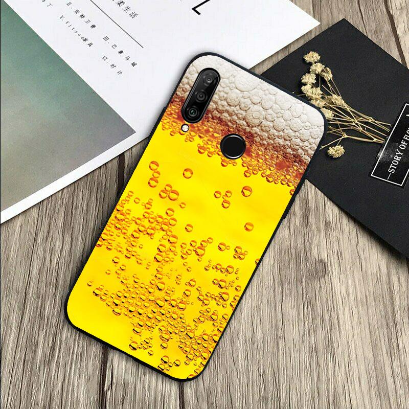 Beers Alcohol Summer Bubble For Huawei Nova Y72 Y73 Y90 Y70 Y60 Y91 Y61 12s 12i 11i 8i 9 10 SE P40 Lite P60 P30 Pro Case