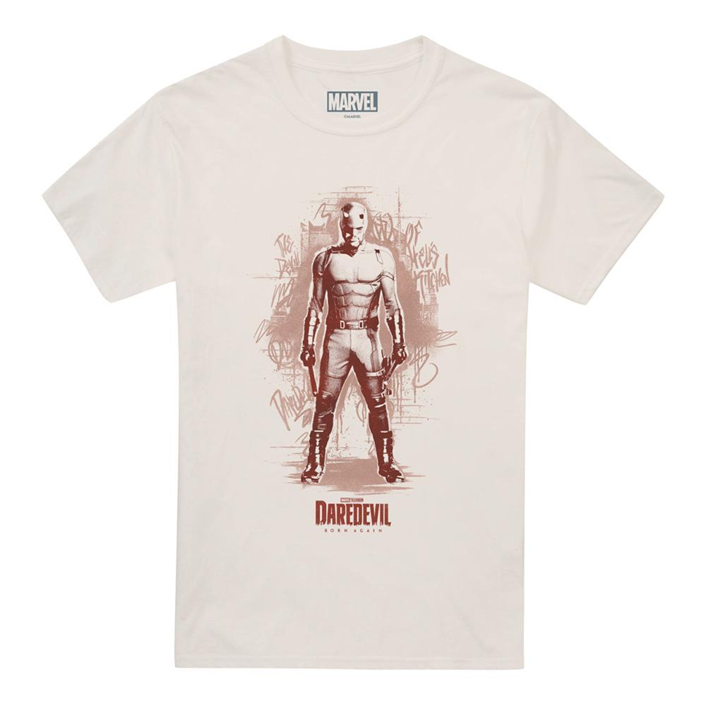 Daredevil Unisex Adult Born Again HellÂ´s Kitchen Graffiti T-Shirt