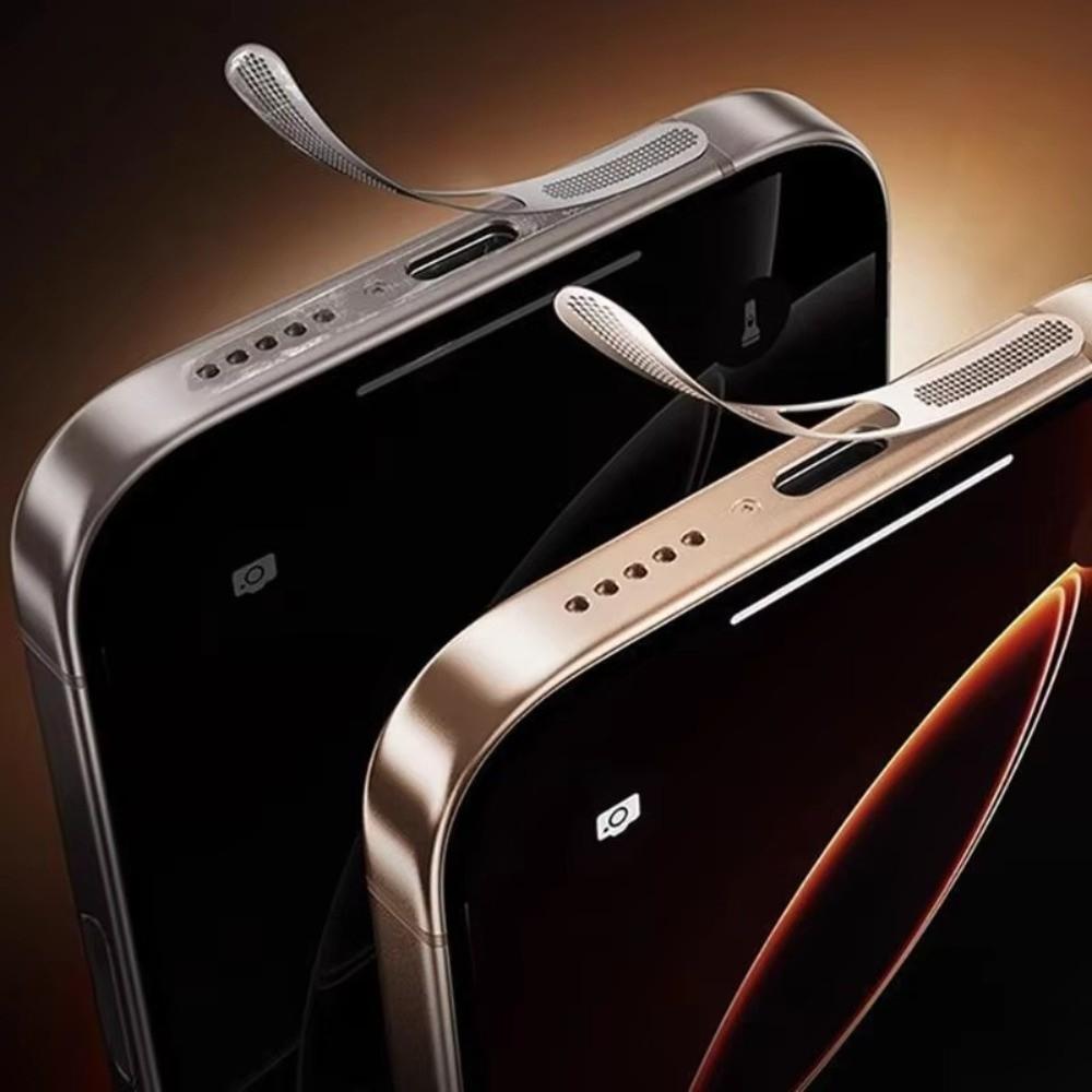 Integrated Design Dustproof Net Stickers for iPhone 17Pro/17 Pro Max Phone Speaker Protection