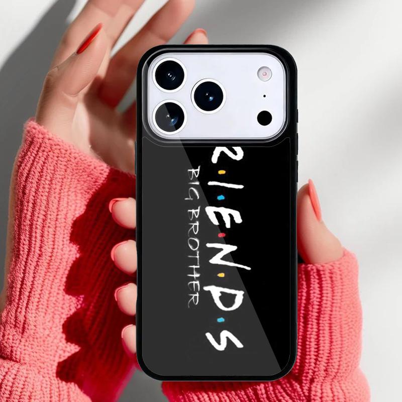 

FRIENDS FUNNY TV SHOW LOGO NOVELTY Phone Case for iPhone 17 16 15 14 13 Pro Max Back Cover for 12 11 Pro Coque iPhone17 Pro Max