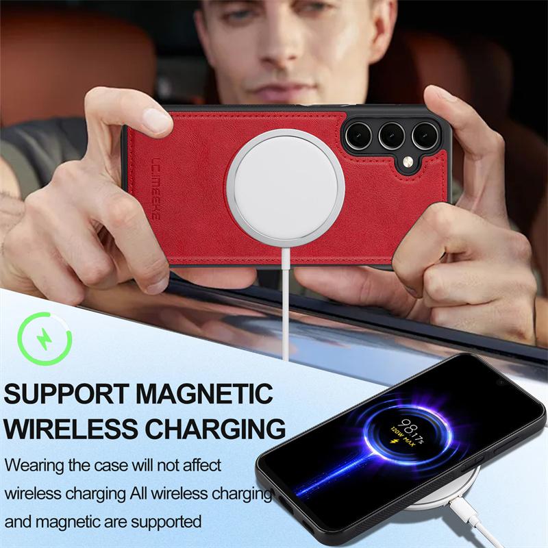 For Samsung A56 A55 A54 A53 A52 A52S 5G Case Magnetic Phone Case For Samsung Galaxy A36 A35 A34 A16 A15 A14 Case Back Cover A52S
