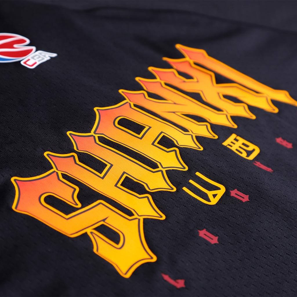 Li Ning Cba 25-26 Season Shanxi Team Casual Polo Shirt Unisex Tops Black ASHV379-1