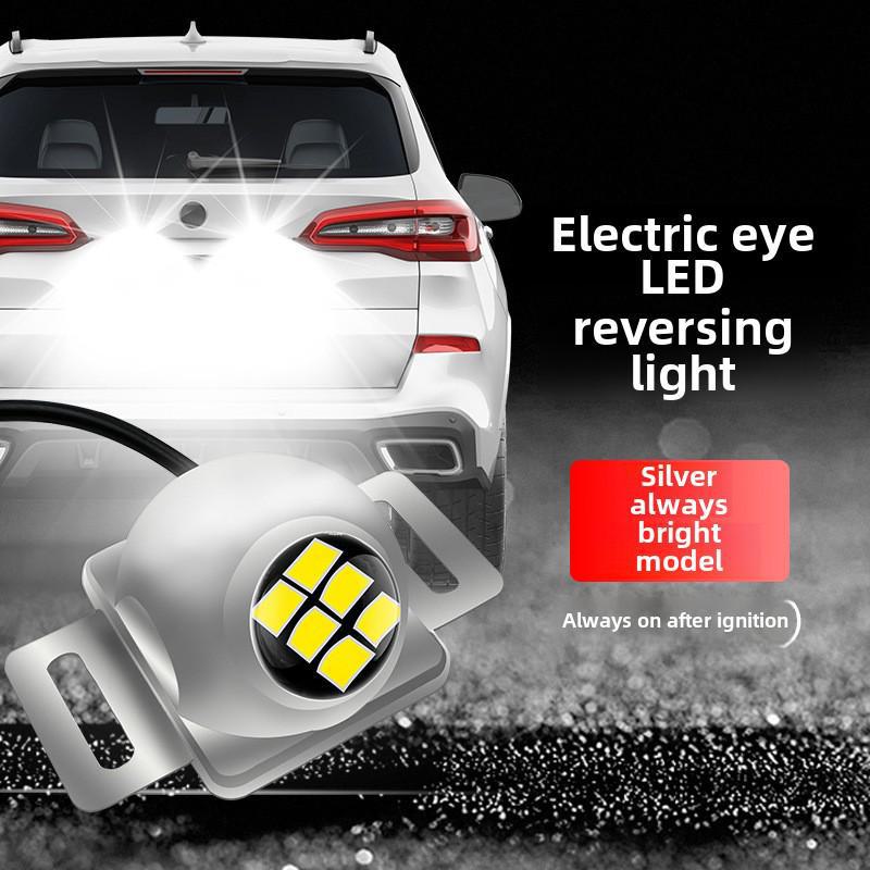 

Ультраяркие светодиодные фонари заднего хода и номерного знака автомобиля constant light, single серебряный