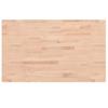 VidaXL Dessus de table 100x60x4 cm rectangulaire bois massif de hêtre 3188888
