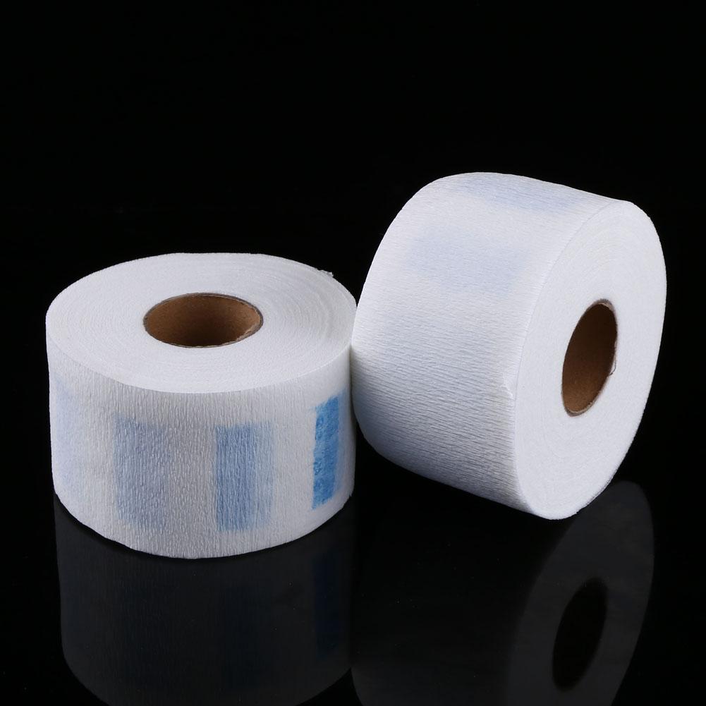5Pcs/Set White Disposable Neck Covering Paper Rolls Hair Cutting Accessory Hairdressing Tools