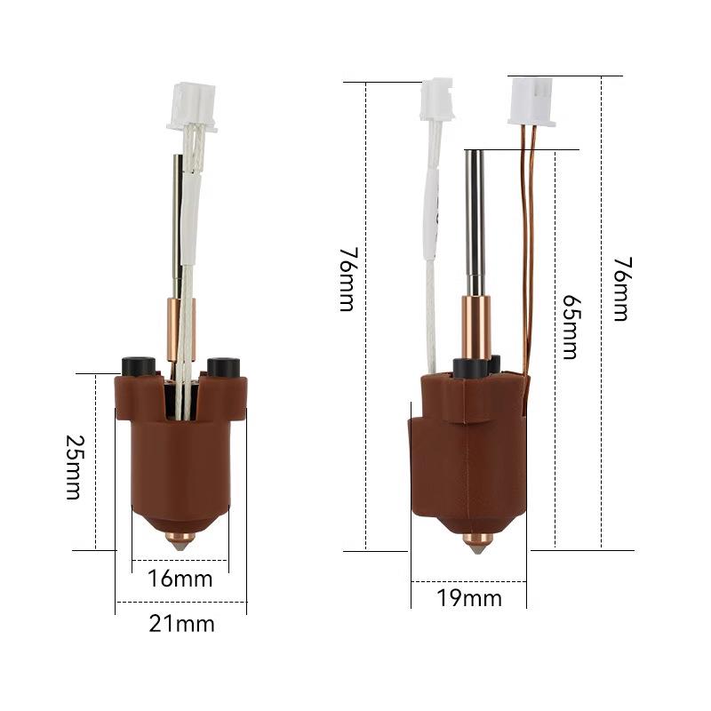 Hotend Ceramic Heater Thermistor 3D Printer Maintenance Parts Fit Creality Ender 3 V3 KE K1 K1c K1 Max