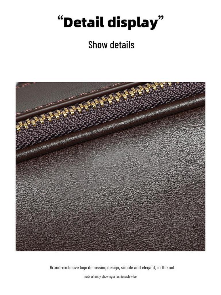 Spring/Summer 2026 Women's Retro Velvet Crossbody Handbag with Single Shoulder Strap