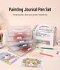 Blue Fruit Multi-Color Journal Pen Set: Handheld, Multi-Layer Boxed Ballpoint Pens – Cross-Border Exclusive Gift Collection.