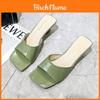 Casual Womens One Strap Sandals With Synthetic Leather For Summer Outings