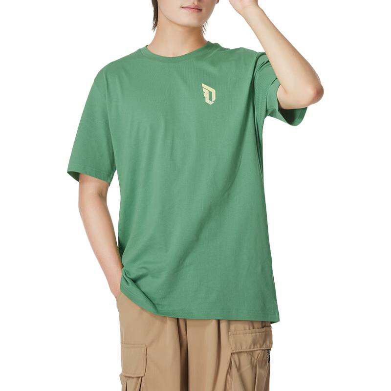 adidas Fashionable Comfortable Casual Short-Sleeved T-Shirt Men Tops Green IY3728