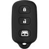 Key Fob Cover Case, Silicone Keyless Entry Remote Control, Fit for 1999-2009 T0y0ta 4Runner 2001-2008 T0y0ta Sequoia, HYQ12BBX|HYQ12BAN|HYQ1512Y