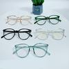 New Transparent Computer Glasses Frame Women Men Anti Blue Light Round Eyewear Blocking Glasses Optical Spectacle Eyeglass