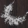 Leaf Flower Flower Wedding Bride Hair Ornament Head Dress Reception Wedding Party [J's Select]
