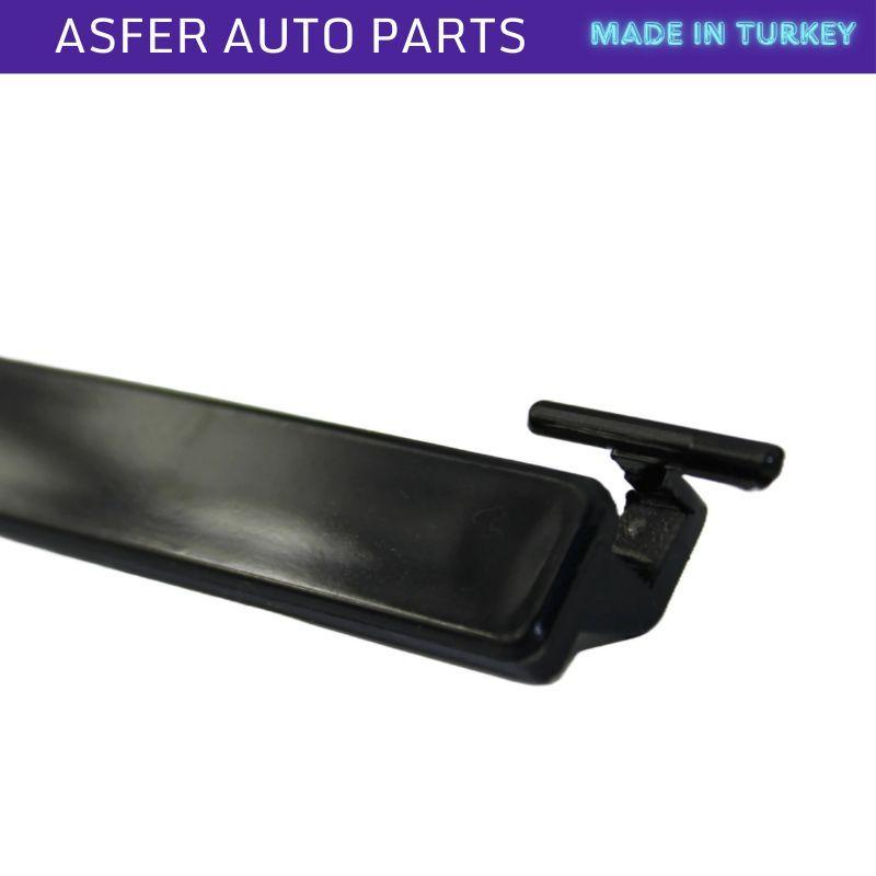 Black 4-piece Roof Rail Covers Set (paintable) for 3 G20 2018