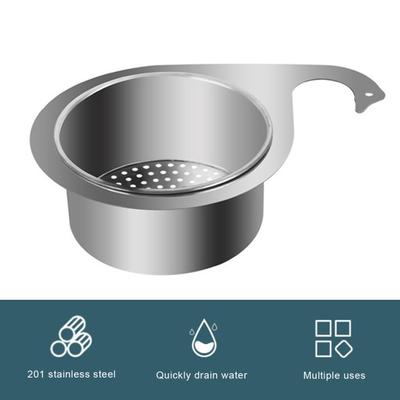 Yousheng Cestello per lavello multifunzionale in acciaio inox a forma di cigno, antiruggine, resistente alla corrosione, superficie lucidata