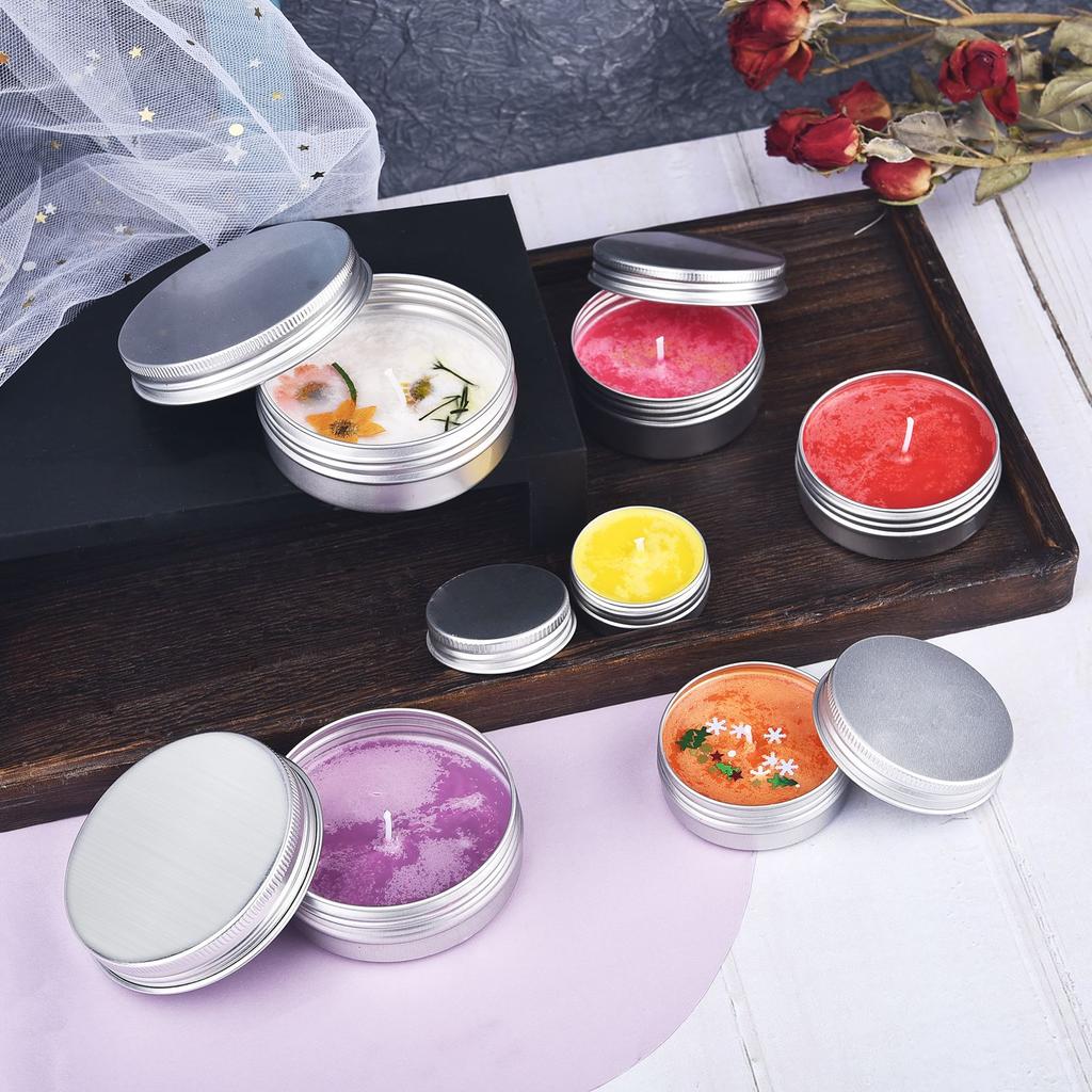 100 PCS Candle Wicks Smokeless Wax Pure Cotton Core Wax Core Holder 2.6-20cm DIY Candle Making Pre-Waxed Wicks Party Supplies