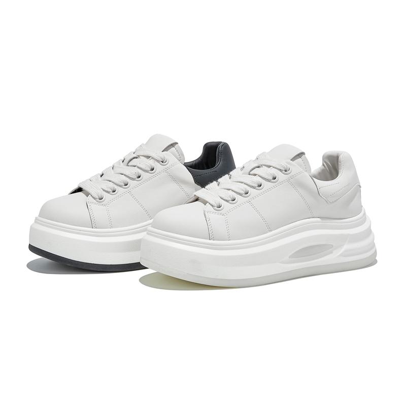 Fashion AIYUQI Women's Sneakers Shoes Flat Casual 2025 New Platform Women Skateboard Shoes Large-Size Running female White Shoes
