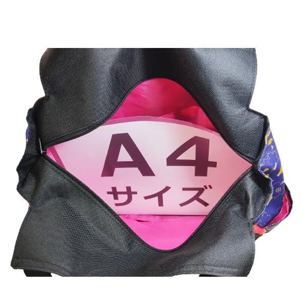 Sanrio SANRIO Tote Bag Balloon Bag Kitty Kuromi My Melody Pompompurin Mermaid Japanese Pattern x Weeping Cherry [RINRE] Women's (Kitty Blossoms)