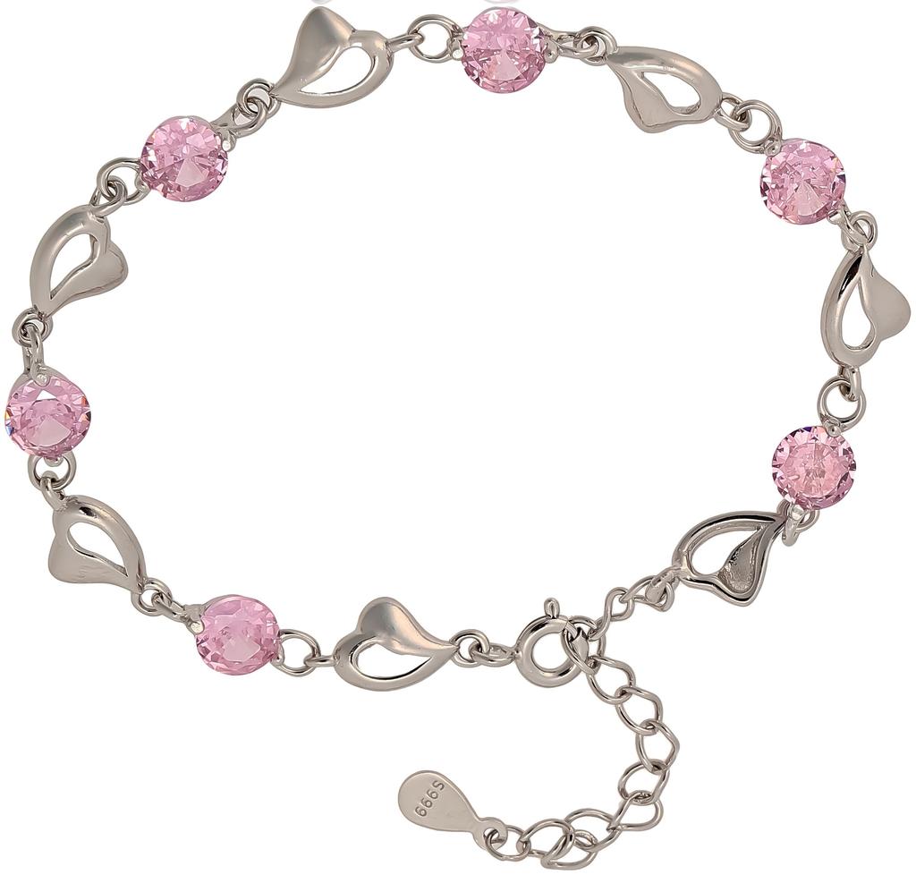 S999 Silver Bracelet [Varia Steep] 6B-R-3