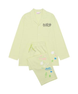 AMES-WORLDWIDE Qwer Pajamas Set Green