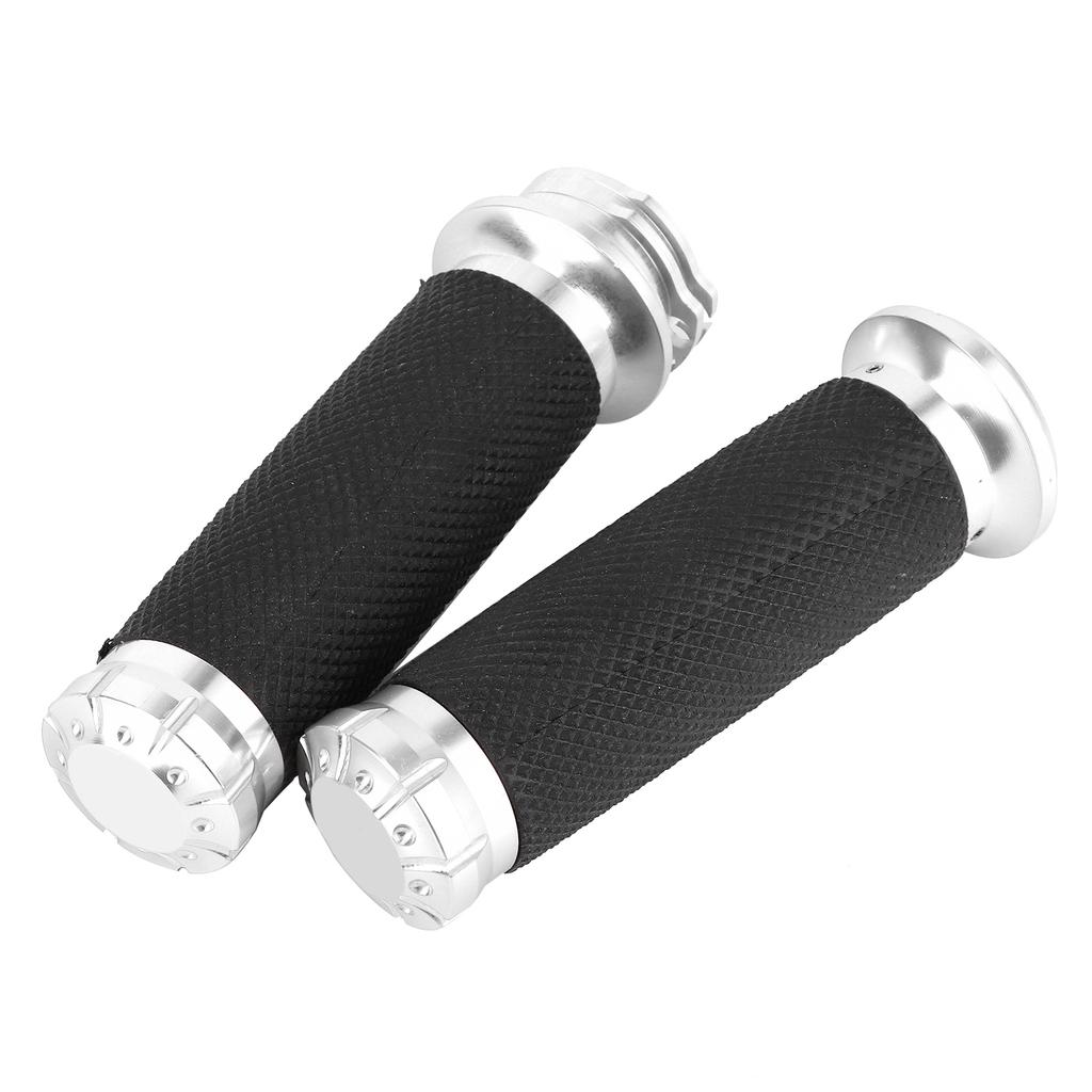Motorcycle Grips Aluminum Alloy Rubber Handle Accessory Fit for VRSC XL XR 96‑13