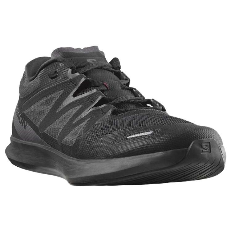 Salomon Phantasm 2 Lite Outdoor Sports Fabric Shock Absorption Non-Slip Wear-Resistant Low-Top Running Shoes Unisex Running Shoes Black 472095