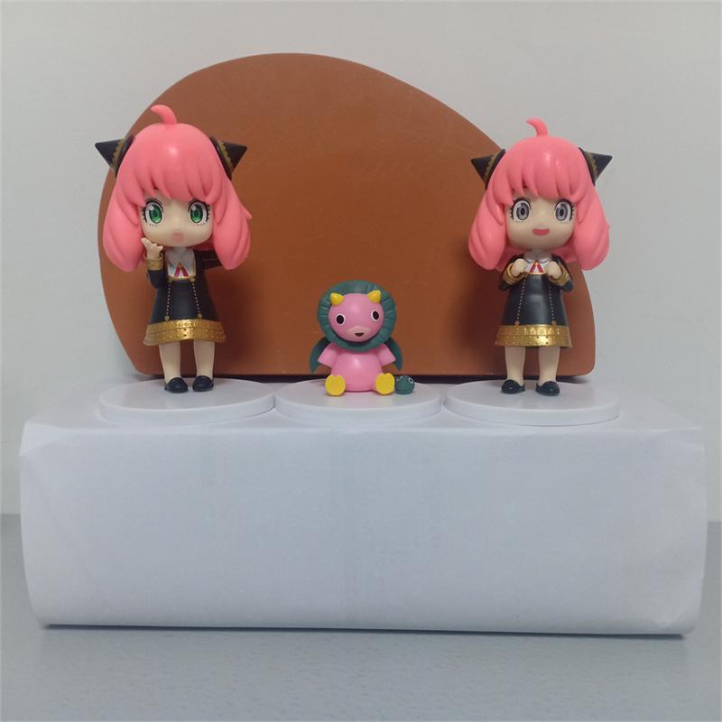6pcs/Set Anime Spy X Family Anya's Chimera Forger Anya Figure Model Toy Gift For Kids