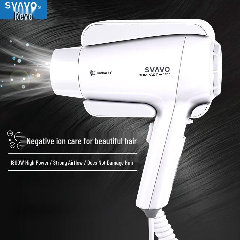 Rewo Wall-Mounted Negative Ion Hair Dryer