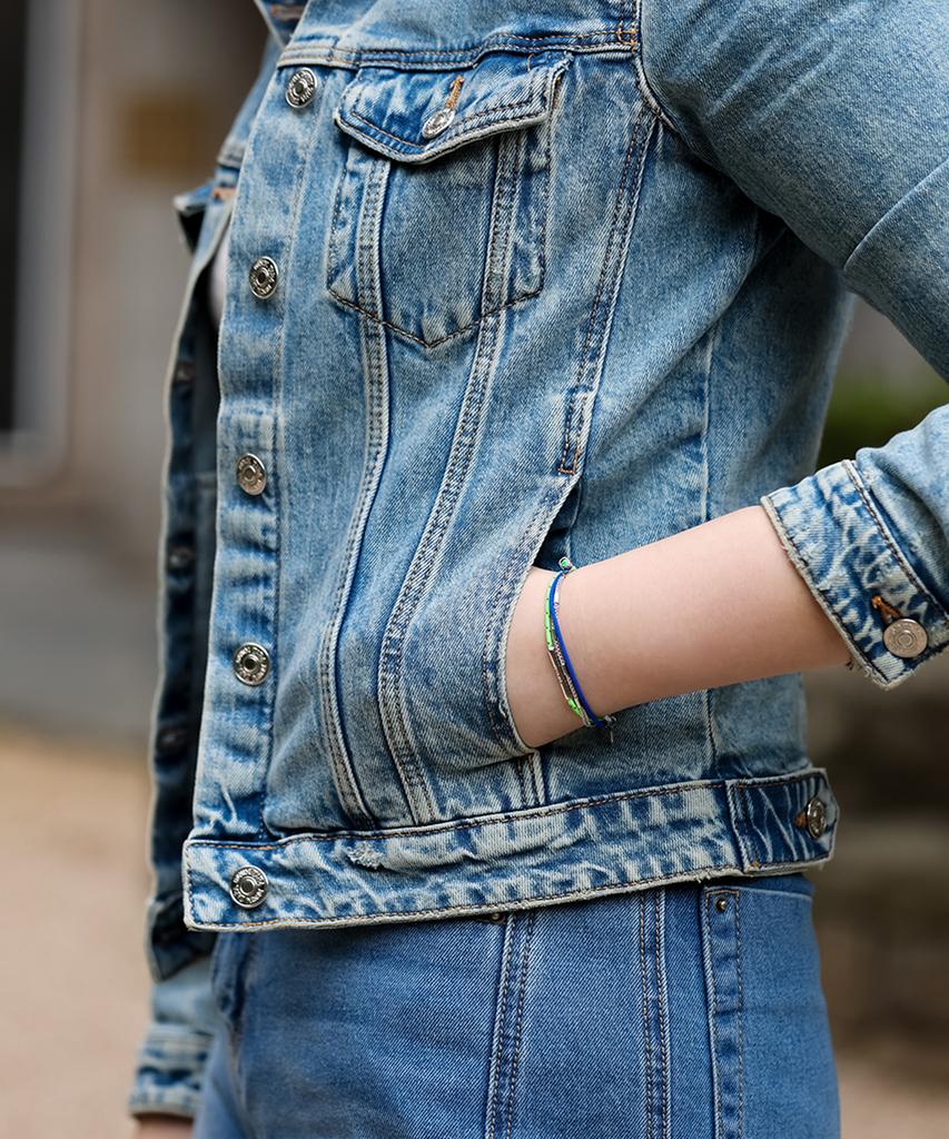 Begins Larin Twosome Bracelet Blue