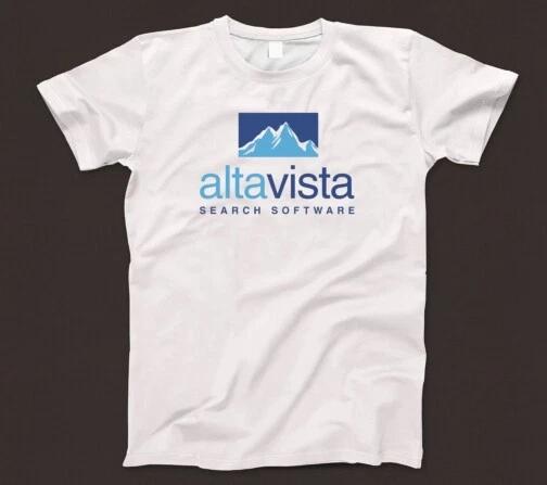 

Alta Vista T Shirt 700 Web Search Engine 90s Logo Hotbot Excite Dotcom Netscape XL